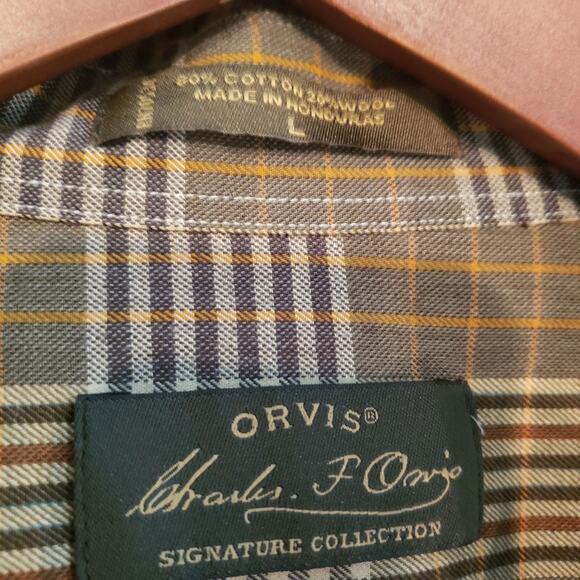 Orvis Signature Collection Button Up - L - Picture 5 of 5